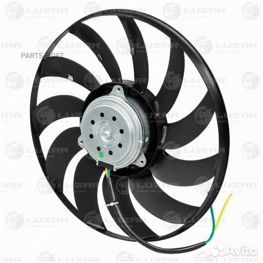 Вентилятор двигателя Audi A6 (C6) (04) (без кожуха