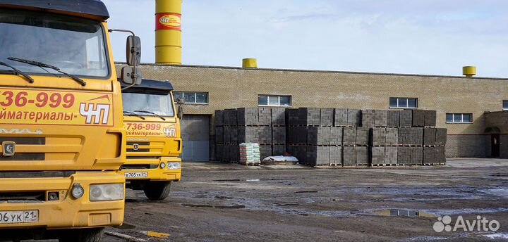 Керамзитобетонные блоки полнотелый