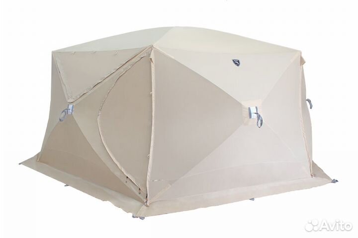 Туристическая палатка Куб Пентагон Берег (Беж)