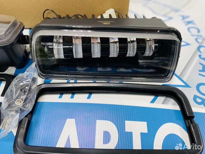 LED Противотуманки 3в1 Sal-Man niva 50W