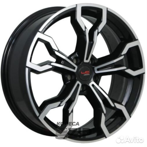 Replica Concept B563 9.5x20 5*112 ET43 DIA66.6 BK