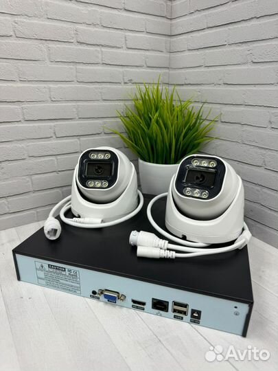 Комплект видеонаблюдения ip