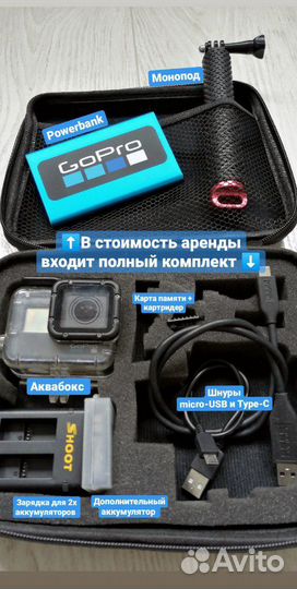 Аренда GoPro Hero Казань Экшн-камера