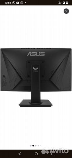 Монитор Asus tuf gaming