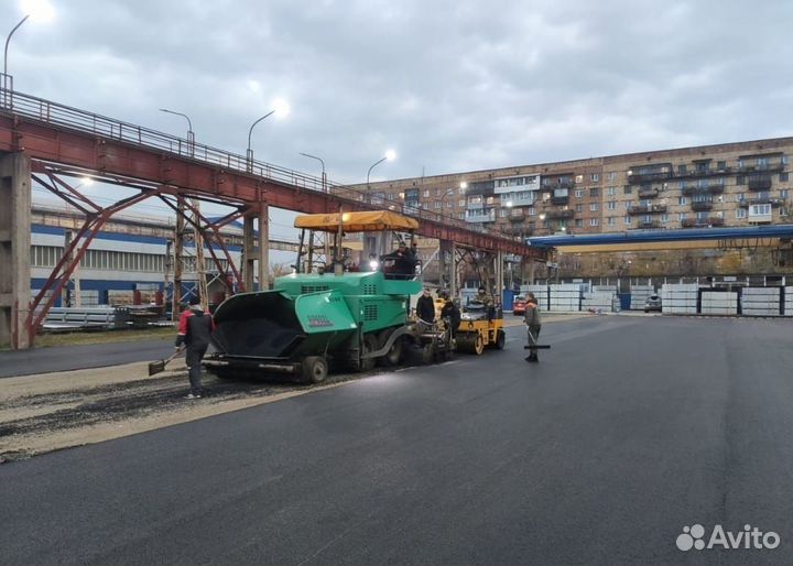 Укладка асфальта