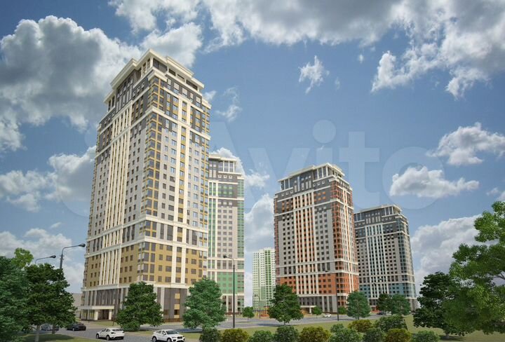 1-к. квартира, 25,3 м², 13/26 эт.