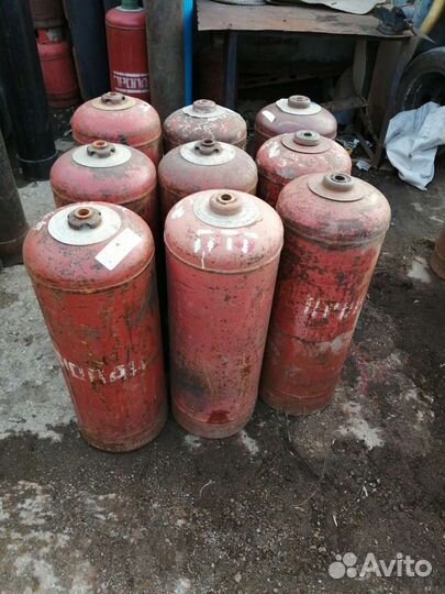 Баллоны пропановые б/у под самоделки