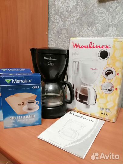 Кофеварка капельная Moulinex