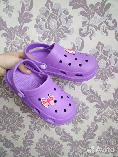 Кроксы на девочку 34рр