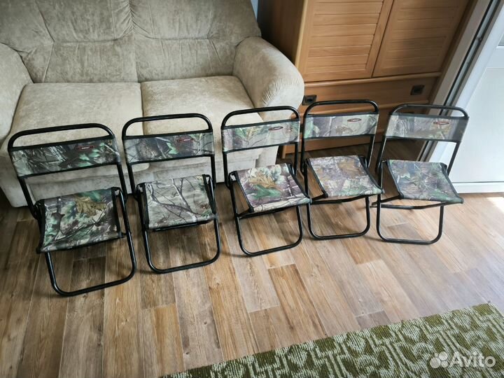 Стул складной туристический прочный