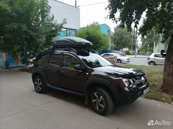 Автобокс Voyage усиленный 440л на Рено Дастер