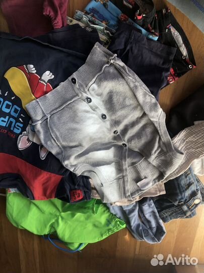 Детские вещи пакетом на мальчика 92 98