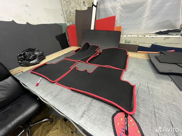 Eva коврики 3D и ева Эво коврики 3д с бортами