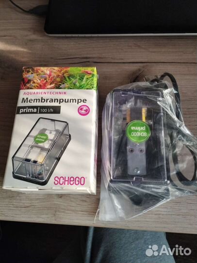 Компрессор для аквариума schego prima 100л/ч