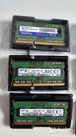 Оперативная память DDR3 для пк и ноутбука