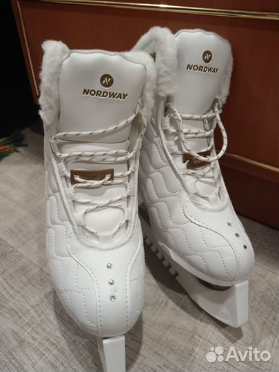 Коньки фигурные nordway 38 размер