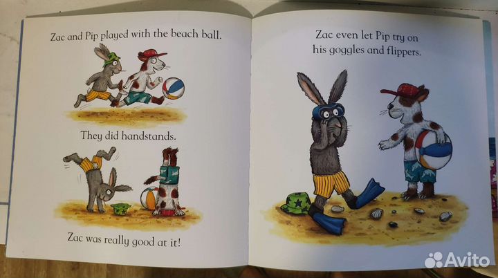 Детская книга на английском языке Pip and Posy