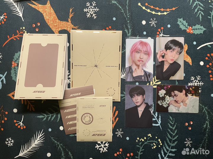 Карты ateez - golden hour : Part.2 альбомки