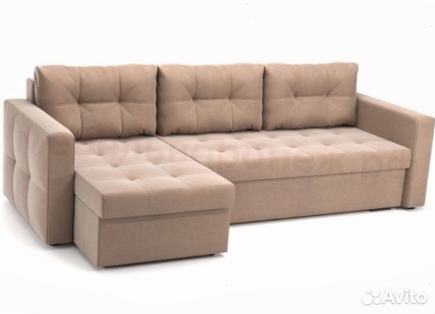 Угловой диван со спальным местом, новый от фабрики