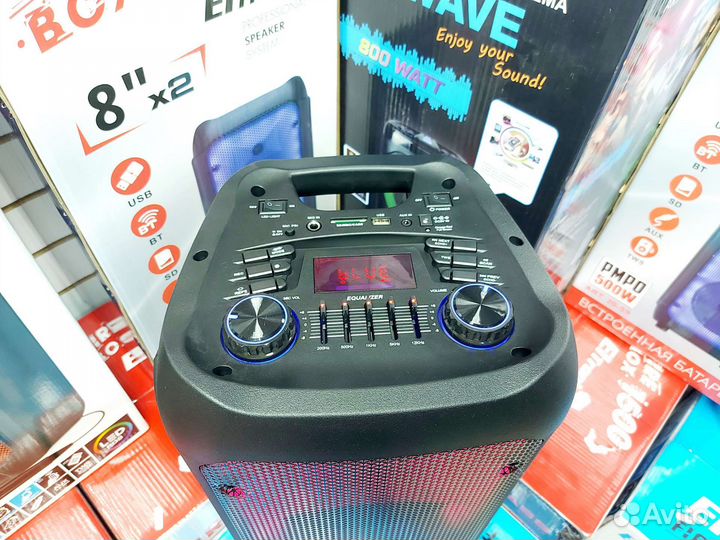 Eltronic 20-59 fire BOX караоке 2 микрофона