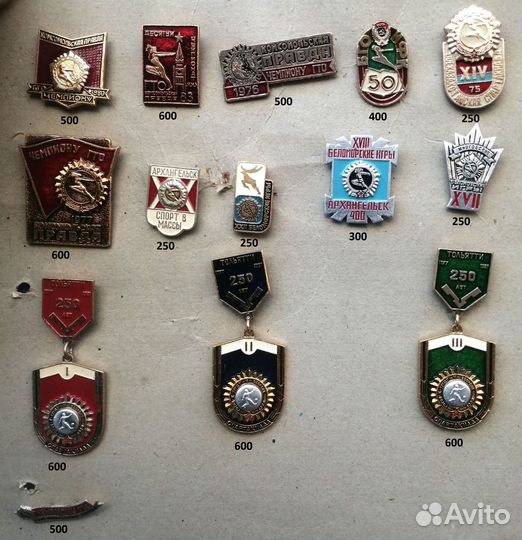 Значки спорт новое поступление