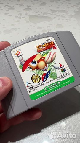 Nintendo 64 картридж бейсбол