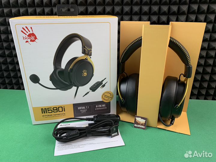 Игровые Наушники A4Tech Bloody M590i
