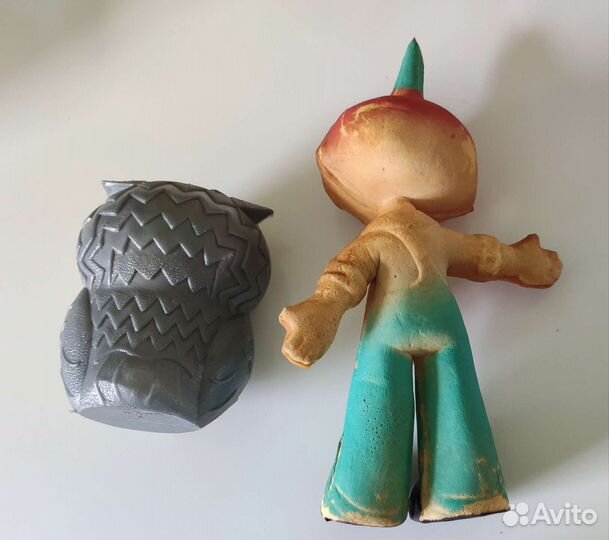 Игрушки СССР Сова и Чиполлино