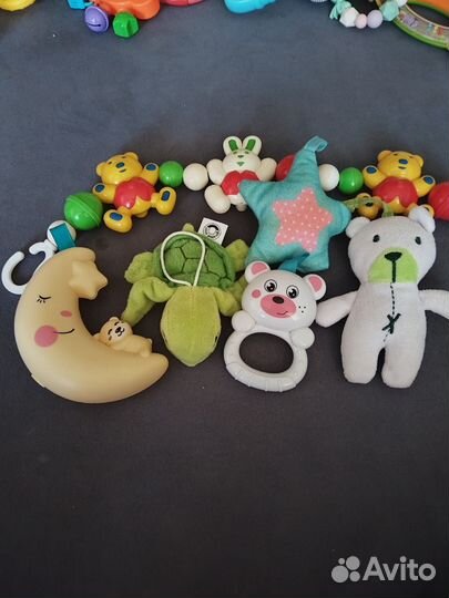 Игрушки пакетом от 0 до года