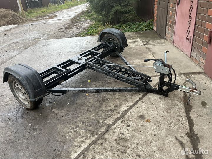 Прицеп для частичной погрузки автомобиля