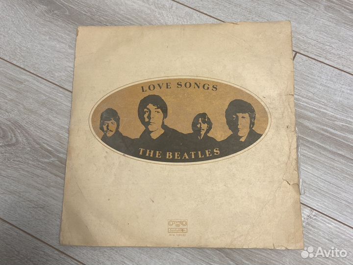 Виниловые пластинки the beatles