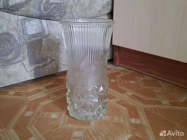 Стекло ссср,ваза