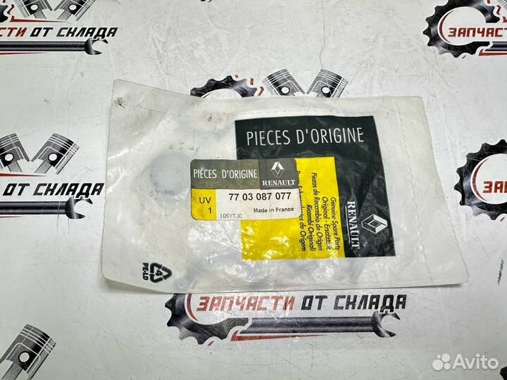 Сальник (рез, мет пружина) Renault 7703087077, 770