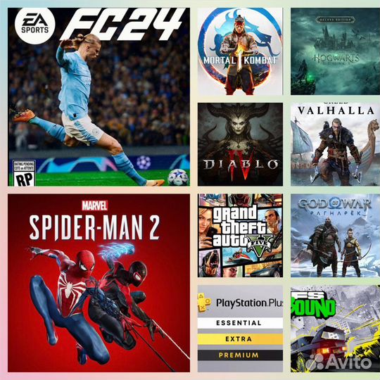 Игры PS4/PS5 PS +, EA Play