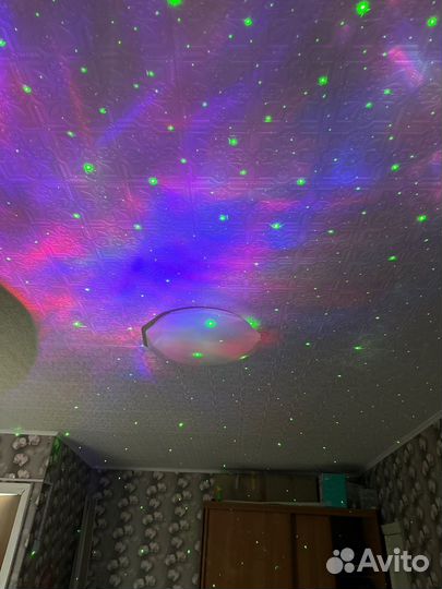 Ночник-проектор космонавт