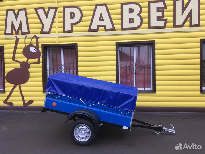 Прицеп легковой 1,7*1,3м * 0,21м э б/к оцинкован