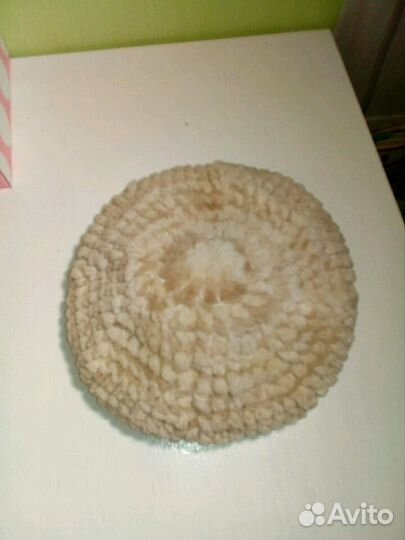 Шапка из натуральной норки