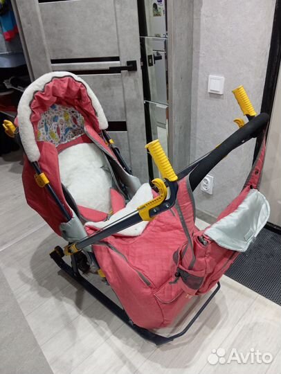 Коляска санки