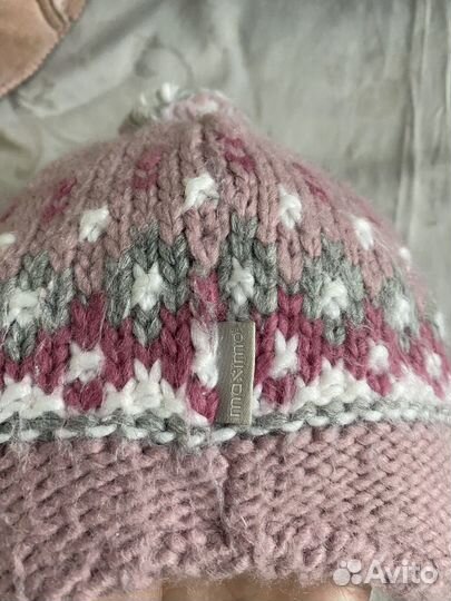 Комплект шапка, пинетки