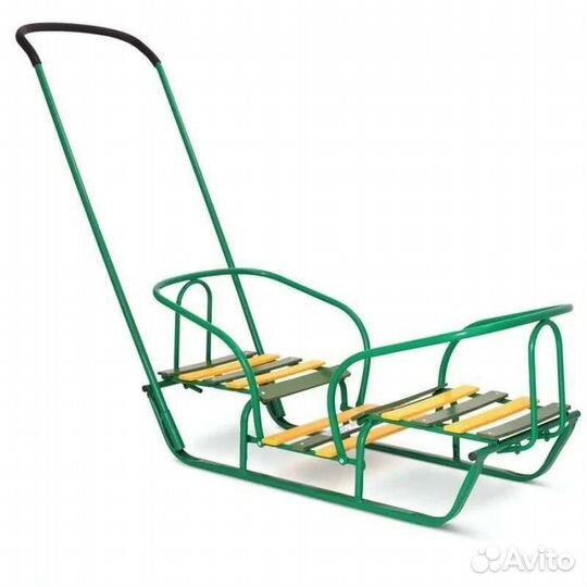 Санки двухместные