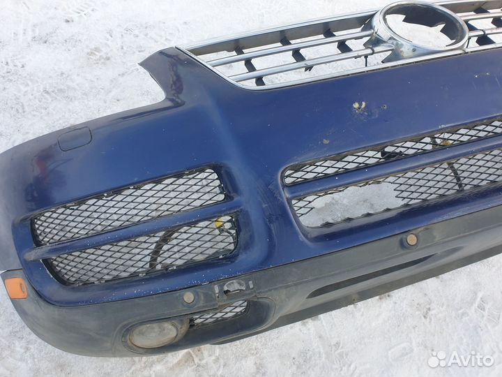 Бампер передний в сборе Touareg 1 Туарег дорестайл