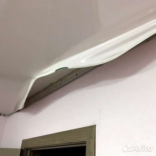 Ремонт натяжного потолка