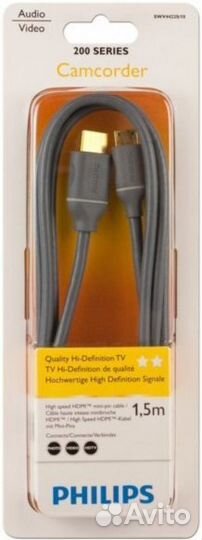Кабель Philips SWV4422S hdmi-mini hdmi