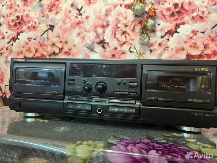 Кассетная дека technics rs tr474М2