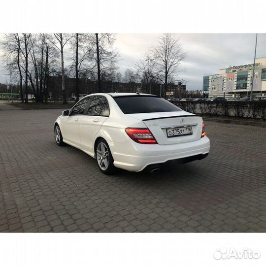Cпойлер Mercedes C W204