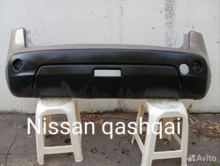 Оригинальный задний бампер Nissan Qashqai