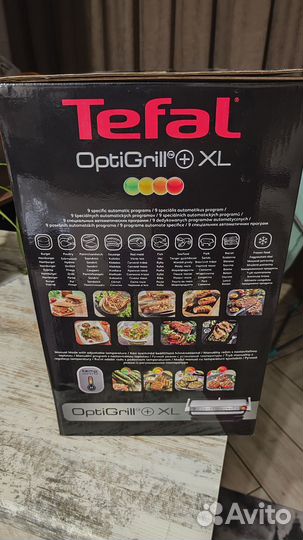 Гриль Tefal optigrill+XL