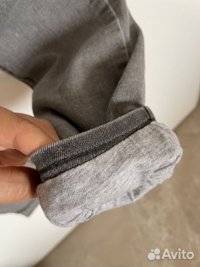 Джинсы утепленные