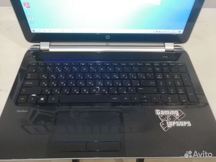 Игровой ноутбук HP 15,6/A10-4655M/HD8670 2GB/8GB