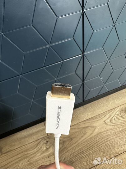 Кабель Monoprice Mini Display Port to hdmi w/Audio